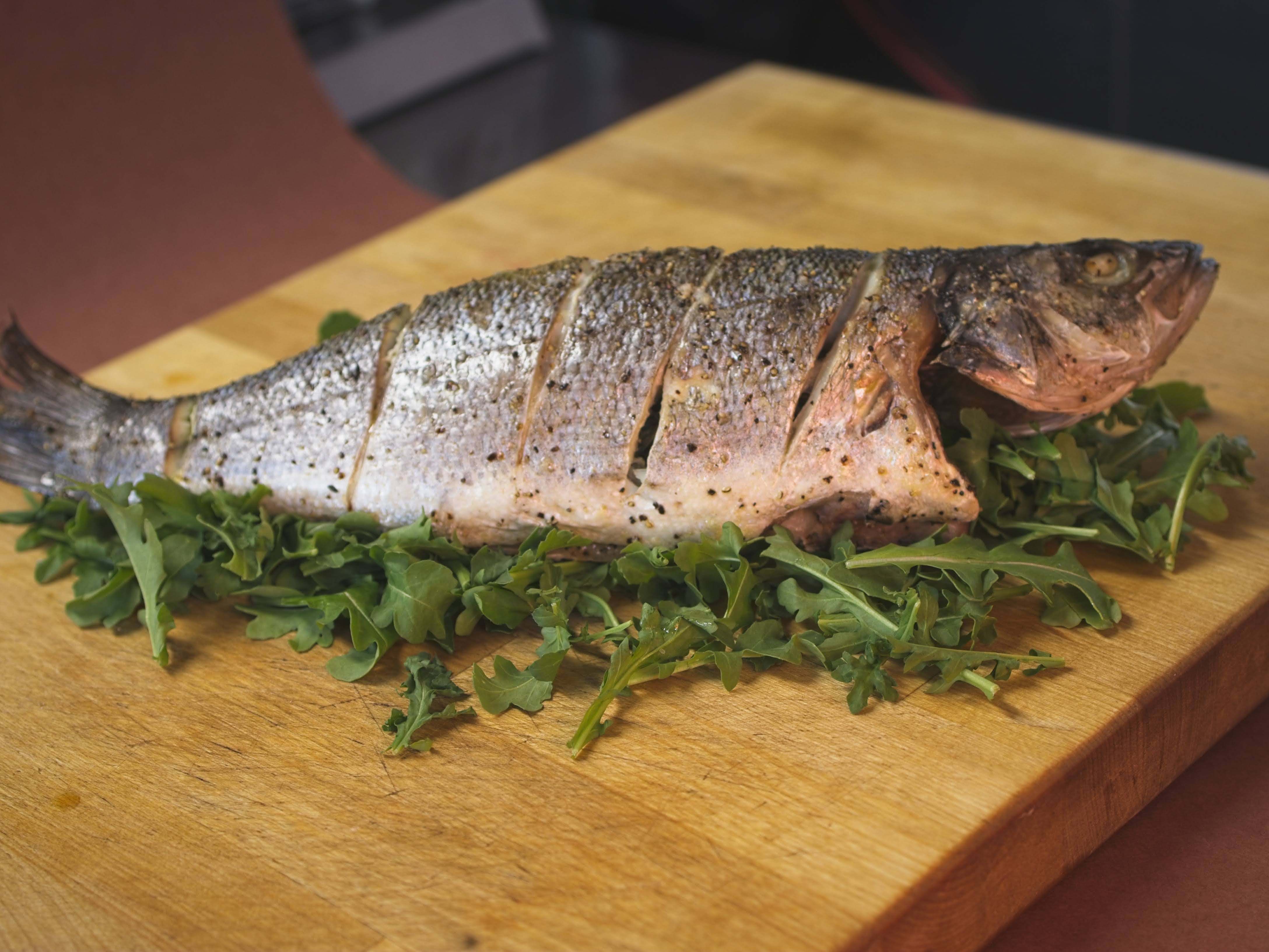 Whole Branzino